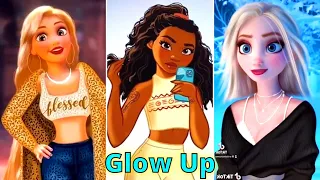GLOW UPS DISNEY PRINCESSES. Glow Up Elsa, Glow Up Rapunzel 👸 №61