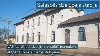 Salaspils dzelzceļa stacijas vēsture