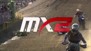 David Herbreteau crash MXGP of Sweden 2015 - motocross