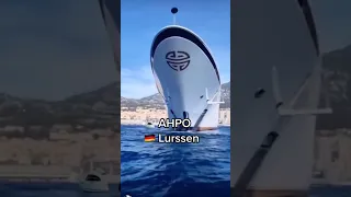 AHPO - biggest yacht MYS 2022🛥 #boat #yacht #boatlife #superyacht #yachtlife #mys  #monaco