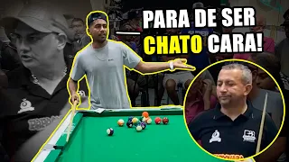 O JOGO MAIS LINDO DE SINUCA! QUASE DEU TRETA...🎱🔥