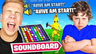 ICH TROLLE KINDER ALS SOUNDBOARD IN FORTNITE #2 (LACHFLASH)