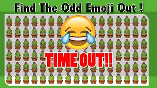 HOW GOOD ARE YOUR EYES #18 l Find The Odd Emoji Out l Emoji Puzzle Quiz