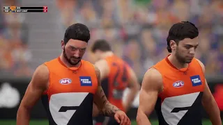 AFL GWS VS West Coast Highlights R10 2022 AFL Evolution 2