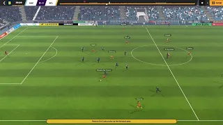 Franck Haise 3-4-2-1 Tactic with RC Lens in FM24: Build Up Highlights