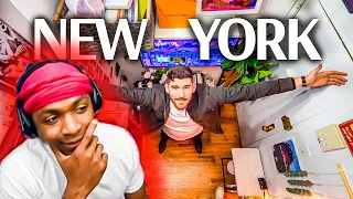 REACT TO | Living in a tiny nyc apartment for $650 a month