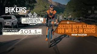 Crested Butte Classic: Payson McElveen Rides 100 Miles in 12 Hours