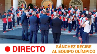 PEDRO SÁNCHEZ recibe al EQUIPO OLÍMPICO ESPAÑOL que participará en TOKIO 2020 | RTVE