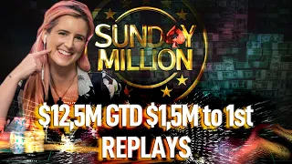 $215 Sunday Million 15th Anniversary Niffller | malinga | Talibenes $12,5M GTD Poker Replays