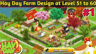 Hay Day Farm Design at Level 51 to 60 Part 1 - Farm Decoration Idea - TeMct Gaming