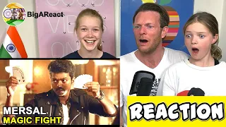 MERSAL MAGIC FIGHT SCENE REACTION | Thalapathy Vijay | #BigAReact