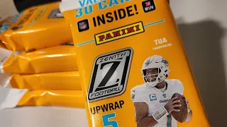 2022 Zenith Football value pack review! 5 packs! Better than blasters? Or not?