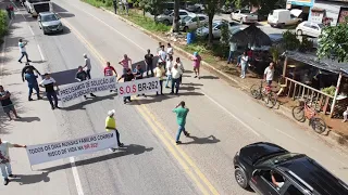 Fechamento Parcial da BR 262 na cidade de Rio Casca MG