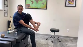 Myofascial cupping for plantar fasciitis with Dr. Leo Kormanik II