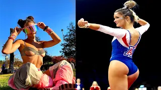 Gymnast and Model Courtney Allison Cowles | Floor Routine