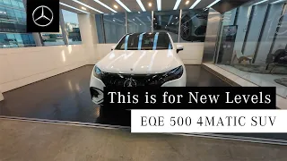 [ Mercedes-Benz EQE 500 4MATIC SUV (X294) / Polar White (149) ] #한성자동차 #벤츠