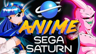 Mejores JUEGOS basados en ANIME 🉐 en SEGA SATURN | NO todos estuvieron en PLAYSTATION 1 - PS1 TOP 10