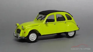 Citroën 2CV || Мașini de legendă №62 - Автолегенды Румынии || Масштабные модели автомобилей 1:43