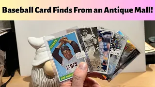 Baseball Card Finds From an Antique Mall! - Duncansville Antique Depot