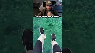 how to walk on water #shorts