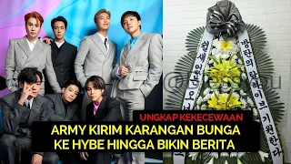 ARMY Kirim Karangan Bunga ke HYBE Atas Tindakannya pada BTS & Kecewa Pada Drama BTS Begin Youth