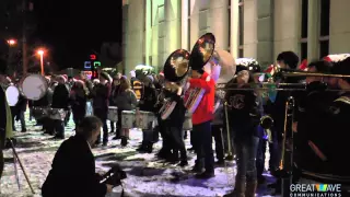 Conneaut Lights of Love tree lighting Nov  28, 2014