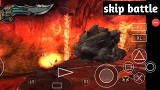 God of war 2 skip at atlas battle skip