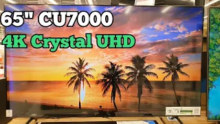 Samsung 65" CU7000 Crystal UHD 4K Smart TV 2023 | Overview!🔥💯