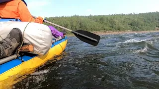 Сплав по Курейке. Плато Путорана.