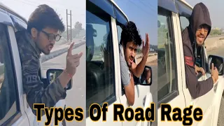 Types of road rage