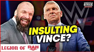 Triple H is punishing Vince McMahon with the "new" WWE?