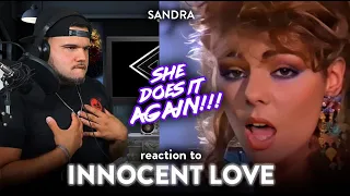 SANDRA Reaction Innocent Love (SUPER SYNTH GODDESS!) | Dereck Reacts