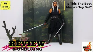 Hot Toys Ahsoka Tano & Grogu Review & Unboxing DX21 The Mandalorian Star Wars 1/6 Action Figure