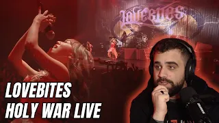 LOVEBITES - HOLY WAR LIVE | GERMAN VOCALIST REACTION