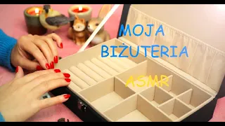 ASMR po polsku MOJA BIŻUTERIA  💍 show&tell  💍 Nowe pudełko na biżuterię