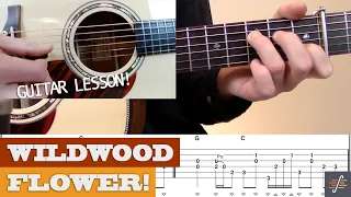 “Wildwood Flower” | Tony Rice Style Bluegrass Guitar Lesson with TAB