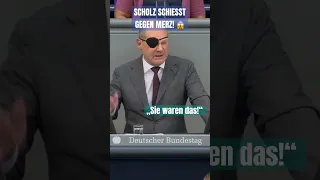 SCHOLZ GEGEN MERZ! Duell im Bundestag #newstime #shorts