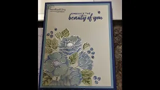 Embossed Enduring Beauty Card