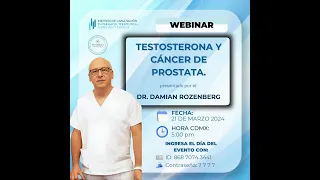 Testosterona y cáncer de próstata - Dr. Damian Rozenberg