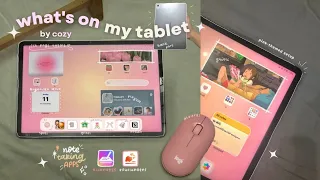 what's on my huawei matepad 11.5 tab 🌷🩰🎀