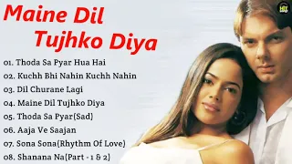 Maine Dil Tujhko Diya Movie All Songs~Sohail Khan~Sameera Reddy~Hit Songs