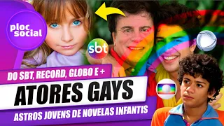 20 ATORES JOVENS QUE SE ASSUMIRAM GAYS, LÉSBICA, BI E ALGO + DE NOVELAS DO SBT, RECORD, GLOBO e +