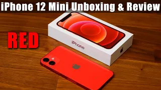 iPhone 12 Mini Unboxing, First Time Setup and Review (RED COLOR)