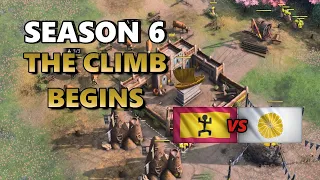 AOE4 -Malian vs Japan- S6 The Climb Begins
