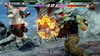 Combat for a Cause: MH - Tekken 7 Winners Quarterfinal beef_tenderloin (Jack) vs Aggriken (Kuma)