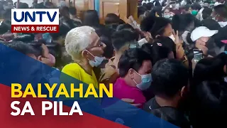 Ilang nakapila sa ayuda ng DSWD sa Bulacan, nagkasakitan umano dahil sa pag-uunahan