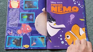 panini finding nemo Trade card sticker album book complete 2004