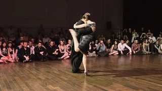 Tango: Noelia Hurtado y Carlitos Espinoza, 25/04/2015, Brussels Tango Festival #2/3