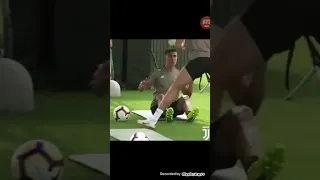 Тренировка Ronaldo и Dybala