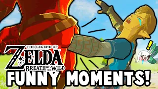 LINK GOES TO HORNY JAIL?! (Zelda: Breath Of The Wild Funny Moments)
